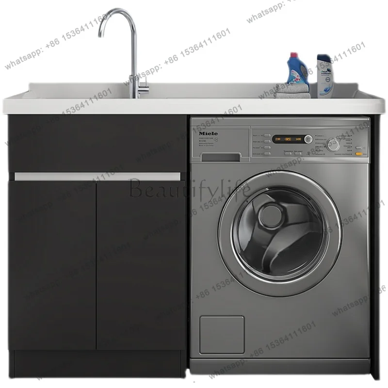 Creative Modern Solid Wood Bathroom Cabinet for Washing Machine with Washboard and Basin Creative Bathroom Furniture
Creative Modern Solid Wood Bathroom Cabinet for Washing Machine with Washboard and Basin Creative Bathroom Furniture