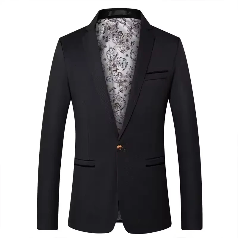Blazers for Men Korean Style Wedding Fashion Suit Solid Color Classic Coats Business Party Men's Clothing
Blazers for Men Korean Style Wedding Fashion Suit Solid Color Classic Coats Business Party Men's Clothing