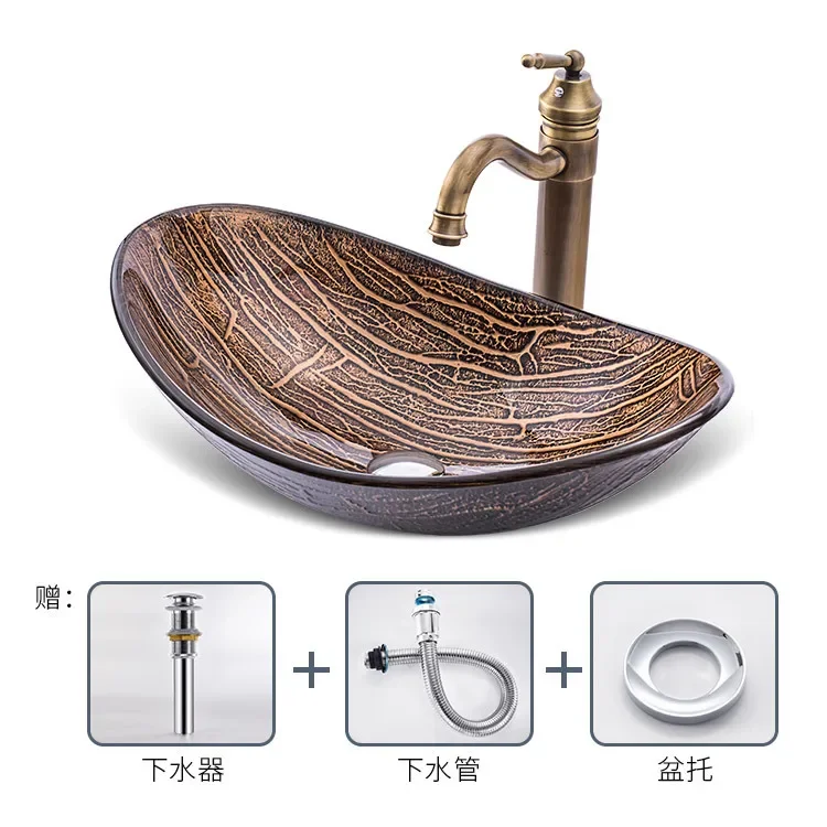 Bathroom Tempered Glass Wash Basin Nordic Style Art Table Wash Basin Bathroom Toilet
Bathroom Tempered Glass Wash Basin Nordic Style Art Table Wash Basin Bathroom Toilet