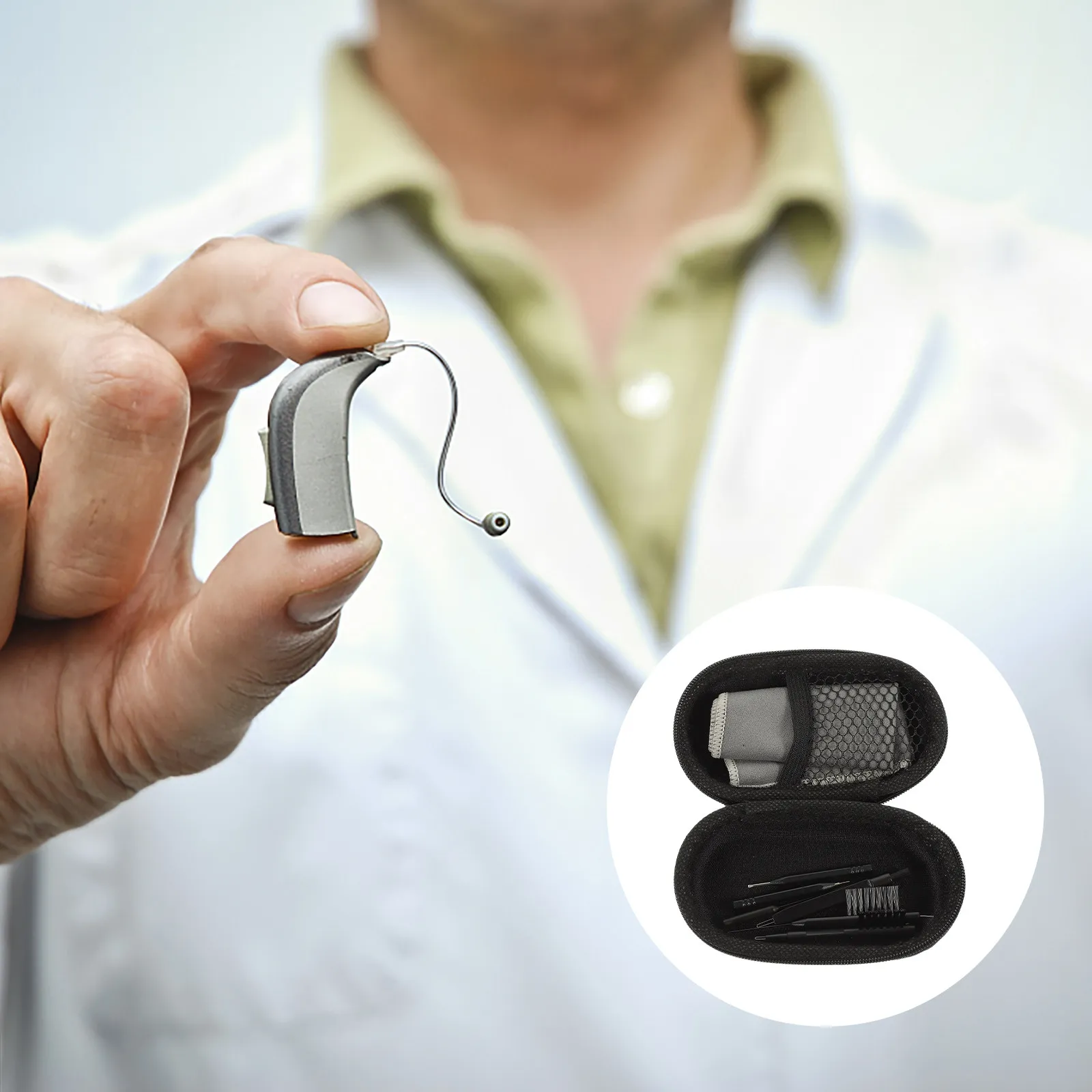 1Set Hearing Aid Cleaning Kit Professional Multi-Function Wax Cleaner Tools for Hearing Aids Earplugs Debris Removal
1Set Hearing Aid Cleaning Kit Professional Multi-Function Wax Cleaner Tools for Hearing Aids Earplugs Debris Removal