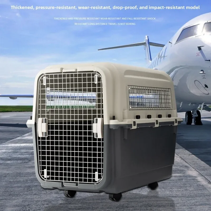 Pet Airline Carrier Extra Large Portable Travel Cage Outdoor Outings Wholesale Pet Carrier Dog Carrier Cat Travel Suitcase
Pet Airline Carrier Extra Large Portable Travel Cage Outdoor Outings Wholesale Pet Carrier Dog Carrier Cat Travel Suitcase