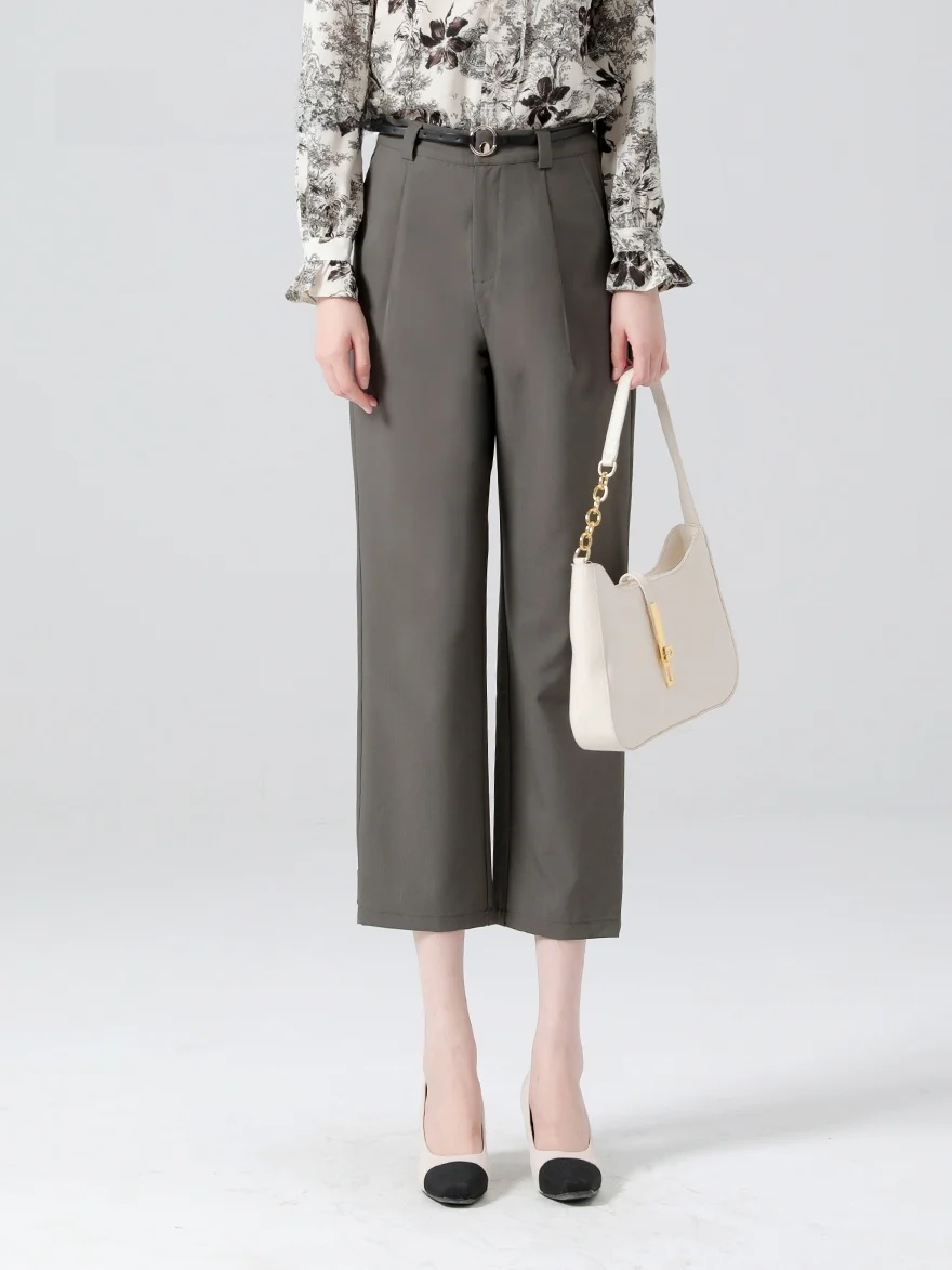 Брюки Dailanzhi с высокой талией и прямыми штанинами, качественные офисные брюки для женщин, модные брюки для работы, удобные длинные брюки для поездок на работу
Брюки Dailanzhi с высокой талией и прямыми штанинами, качественные офисные брюки для женщин, модные брюки для работы, удобные длинные брюки для поездок на работу