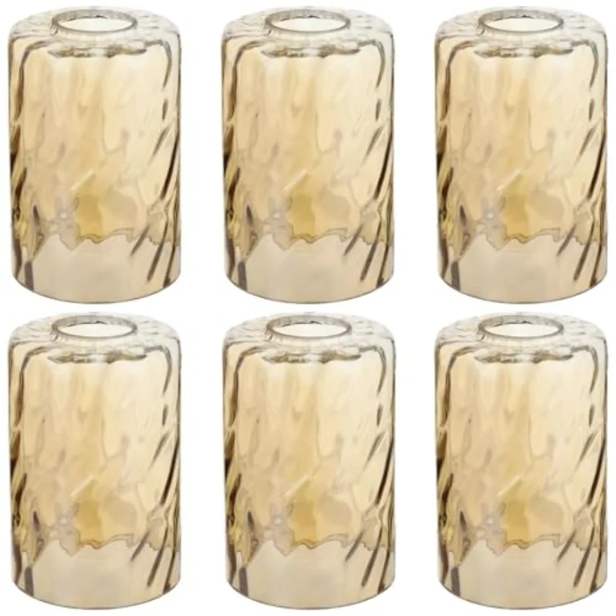 6 Pcs Pendant Light Shade Amber Hammered Glass Shade Replacements Retro Style E27/E26 Light Socket Compatible 5.5 x 3.5 in Deco
6 Pcs Pendant Light Shade Amber Hammered Glass Shade Replacements Retro Style E27/E26 Light Socket Compatible 5.5 x 3.5 in Deco