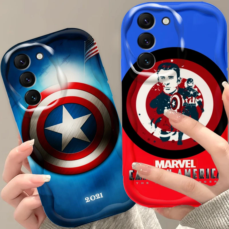 Heroes Marvel Cool Shield For Samsung S24 S23 S21 S20 Ultra Plus FE A73 A72 A71 A51 A31 A05S A05 A04 5G Wave Oil Back
Heroes Marvel Cool Shield For Samsung S24 S23 S21 S20 Ultra Plus FE A73 A72 A71 A51 A31 A05S A05 A04 5G Wave Oil Back