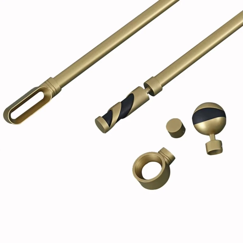 100-180 Cm 140-260 Cm Adjustable Telescopic Splicing Decorative Single Curtain Rod with Window Decoration
100-180 Cm 140-260 Cm Adjustable Telescopic Splicing Decorative Single Curtain Rod with Window Decoration