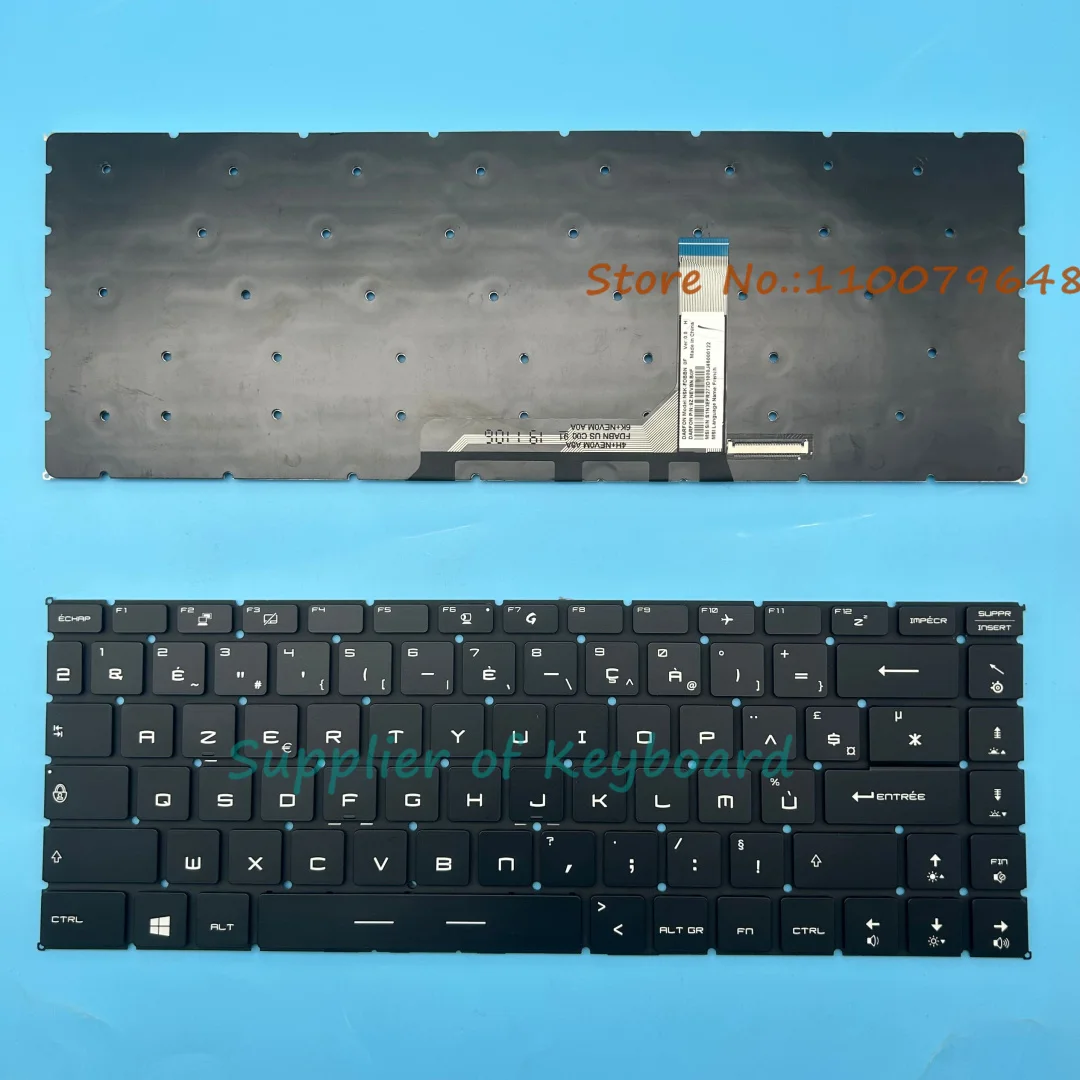 НОВАЯ французская клавиатура Azerty для MSI GS65 Stealth Thin 8RE 8RF 8SE 8SF 9SD 9SE 9SF 9SG 9SX MS-16Q2 Per-Key RGB с подсветкой
НОВАЯ французская клавиатура Azerty для MSI GS65 Stealth Thin 8RE 8RF 8SE 8SF 9SD 9SE 9SF 9SG 9SX MS-16Q2 Per-Key RGB с подсветкой