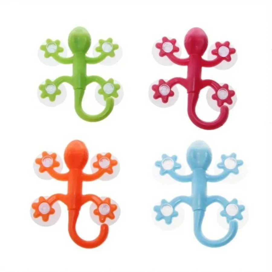 4pcs Gecko Powerful Plastic Four Suction Cups Hook Wall Hanger Decoration Bathroom
4pcs Gecko Powerful Plastic Four Suction Cups Hook Wall Hanger Decoration Bathroom