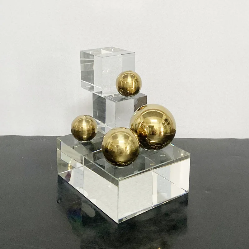 Crystal Geometric Crafts, Silver Balls, Transparent Cut Geometric Sculptures, Decorative Figures, Modern Home Decoration Crafts
Crystal Geometric Crafts, Silver Balls, Transparent Cut Geometric Sculptures, Decorative Figures, Modern Home Decoration Crafts