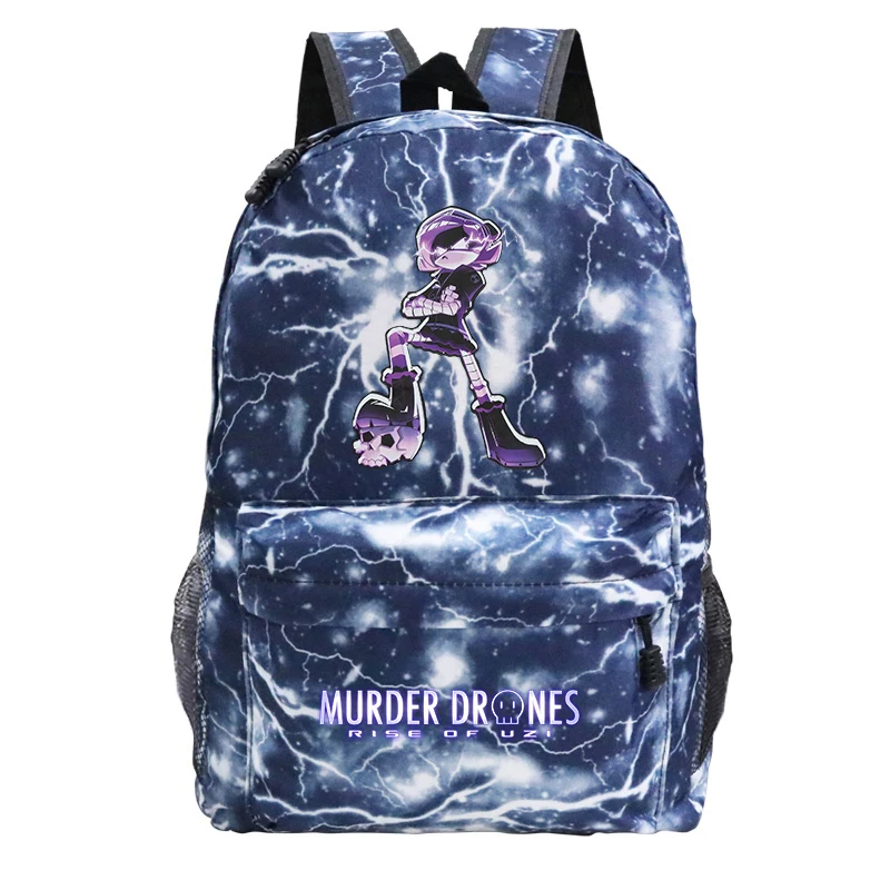 Murder Drones Printed Backpack Boy Girl Cartoon Anime Game School Bags Student Schoolbag Primary School Mochilas Laptop Knapsack
Murder Drones Printed Backpack Boy Girl Cartoon Anime Game School Bags Student Schoolbag Primary School Mochilas Laptop Knapsack