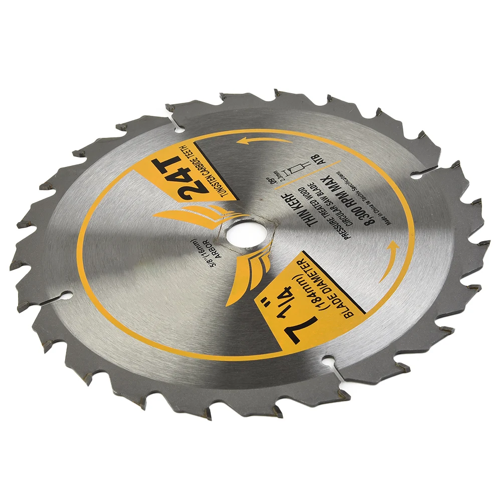 1pcs 184mm 24Teeth Circular Saw Blade Arbor Cutting Head Steel Cutting Wheel Discs For Woodworking Cutting Wood Plastic Stone
1pcs 184mm 24Teeth Circular Saw Blade Arbor Cutting Head Steel Cutting Wheel Discs For Woodworking Cutting Wood Plastic Stone