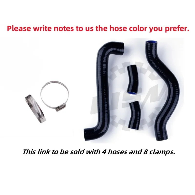 4PCS Fit 1999-2002 Suzuki SV 650 SV650S K1 K2 2000 2001 Motorcycle Silicone Radiator Coolant Hose Tube Pipe Kit 3PLY
4PCS Fit 1999-2002 Suzuki SV 650 SV650S K1 K2 2000 2001 Motorcycle Silicone Radiator Coolant Hose Tube Pipe Kit 3PLY