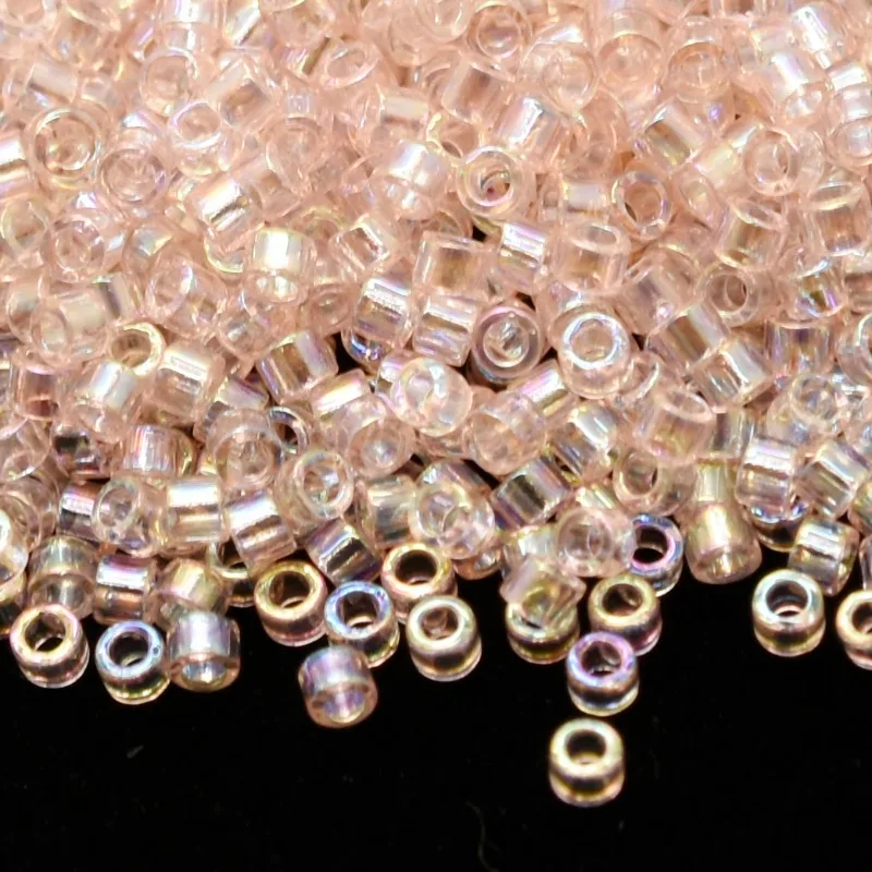 1.6mm 11/0 Japan Miyuki Delica Beads Luster Transparent Colors Glass Seed Bead for DIY Jewelry Making
1.6mm 11/0 Japan Miyuki Delica Beads Luster Transparent Colors Glass Seed Bead for DIY Jewelry Making