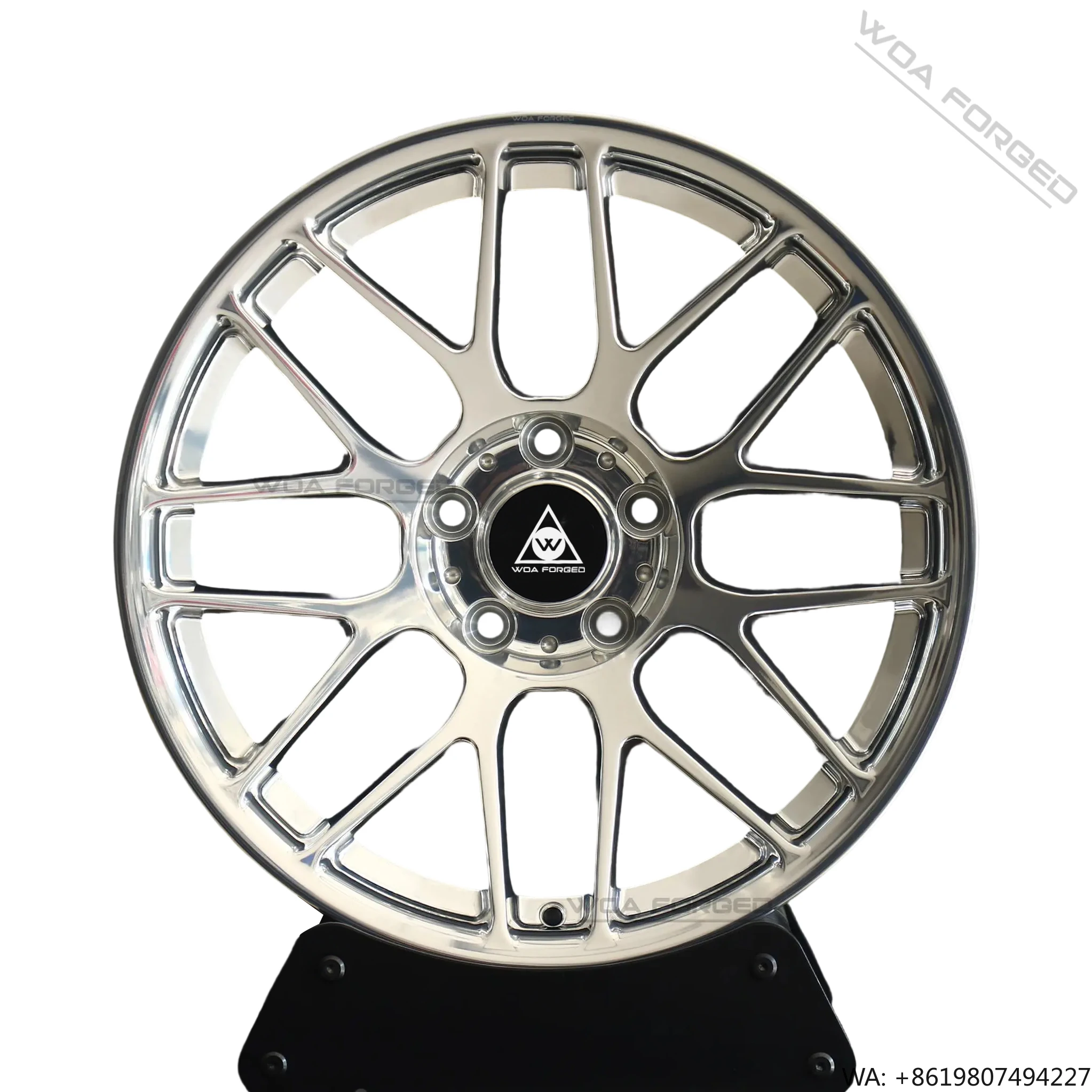 Custom ET Forged Polished Silver Multi-Spoke Wheels for M3 Type R R Model 3
Custom ET Forged Polished Silver Multi-Spoke Wheels for M3 Type R R Model 3