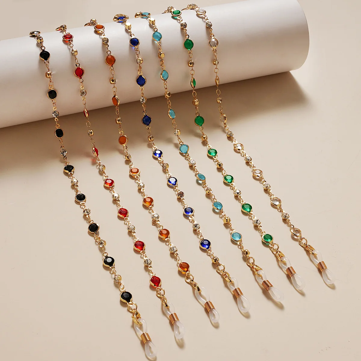 Ethnic Style Glasses Lanyard Rhinestone Eyeglasses Sunglasses Spectacles Metal Chain Holder Cord
Ethnic Style Glasses Lanyard Rhinestone Eyeglasses Sunglasses Spectacles Metal Chain Holder Cord