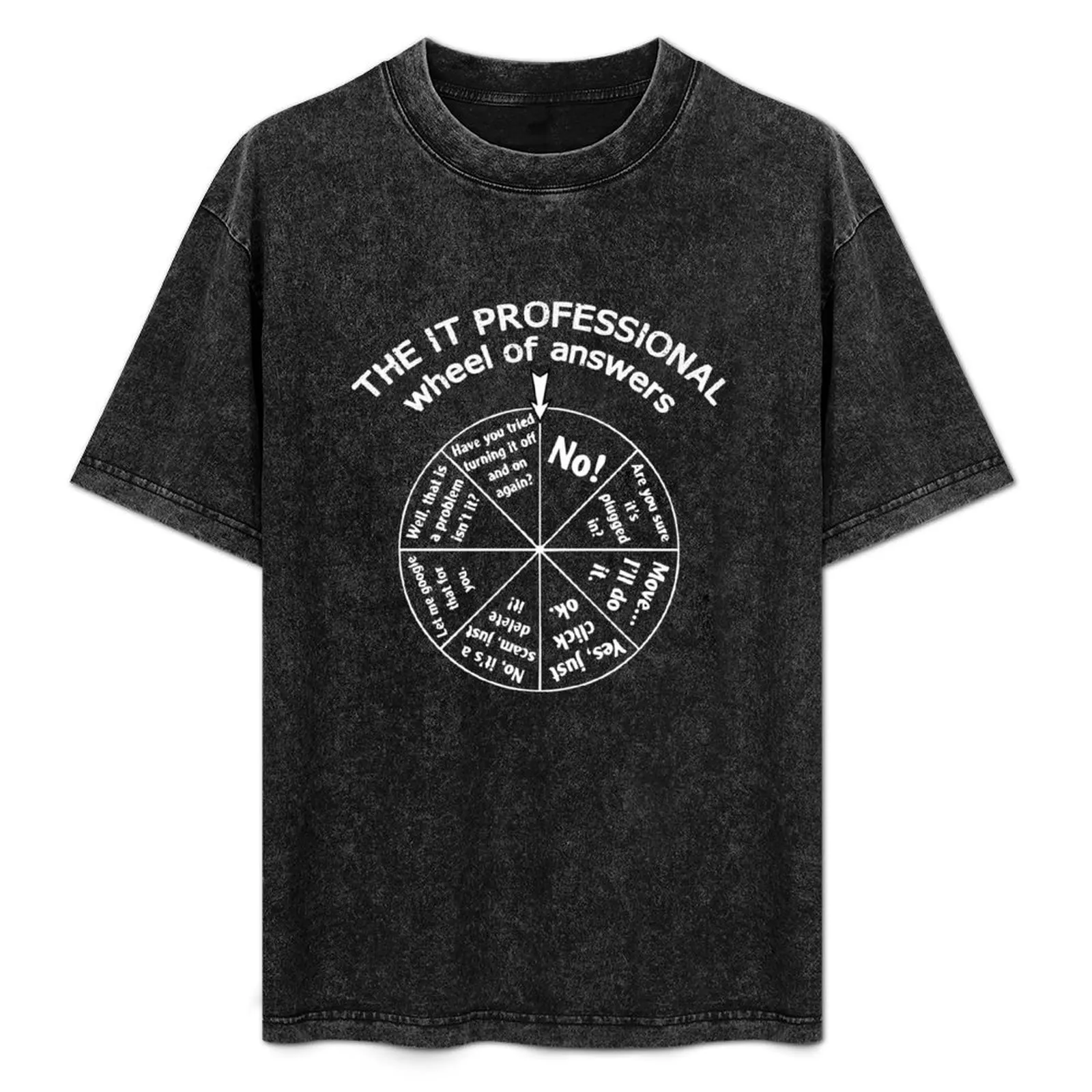 it professional wheel of answers T-Shirt Work Wear Lightweight Tee
it professional wheel of answers T-Shirt Work Wear Lightweight Tee