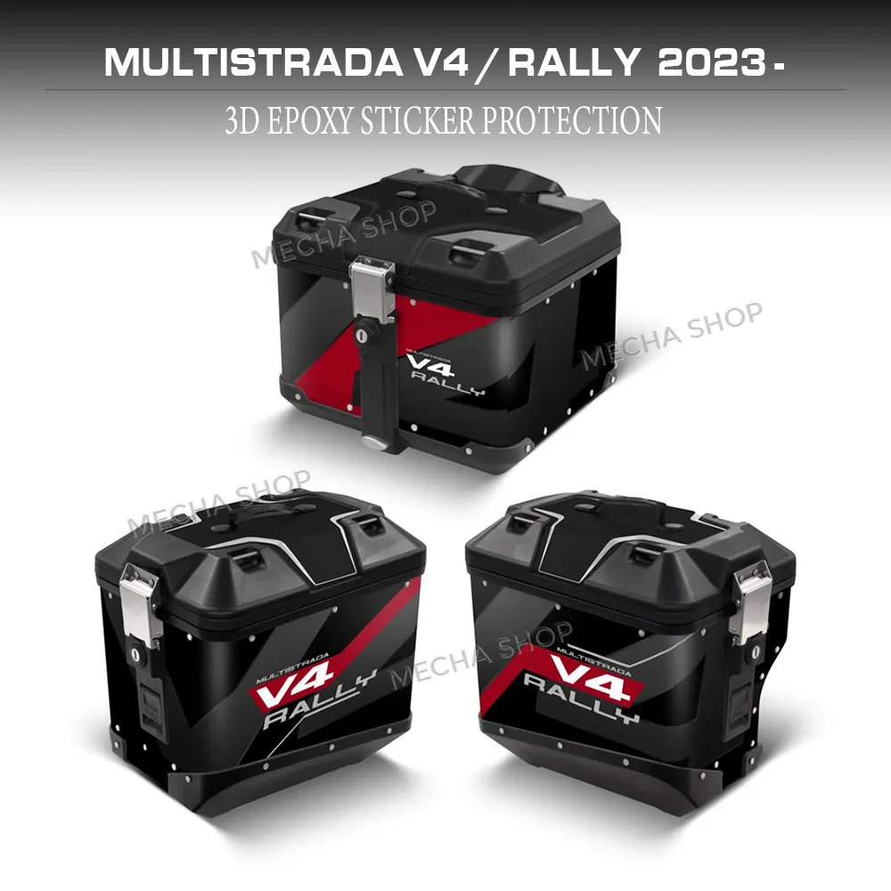 Motorcycle Accessories Suitcase Stickers for Multistrada V4 Rally Aluminum Luggage Graphic Decal Kit
Motorcycle Accessories Suitcase Stickers for Multistrada V4 Rally Aluminum Luggage Graphic Decal Kit