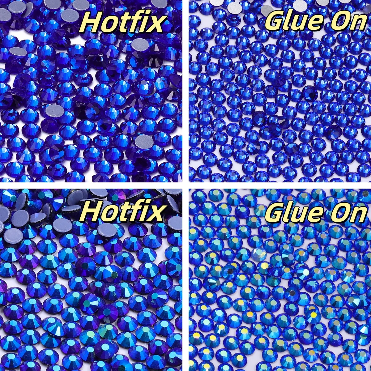 1440Pcs Sapphire Glass Flatbase Rhinestone SS6-SS20 Strass Glitter DIY Nail Art Crystals for Garment Dress Decorations
1440Pcs Sapphire Glass Flatbase Rhinestone SS6-SS20 Strass Glitter DIY Nail Art Crystals for Garment Dress Decorations