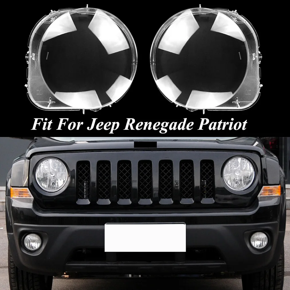 Wrap Clear Headlamp Cover Lampshade Lens Fit For Jeep Renegade Patriot Front Car Light Auto Shell Accessories Replacement
Wrap Clear Headlamp Cover Lampshade Lens Fit For Jeep Renegade Patriot Front Car Light Auto Shell Accessories Replacement