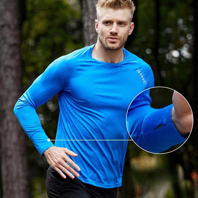 Outdoor Sports Running Long Sleeve Quick Drying T-Shirt Speed Marathon men clothing
Outdoor Sports Running Long Sleeve Quick Drying T-Shirt Speed Marathon men clothing