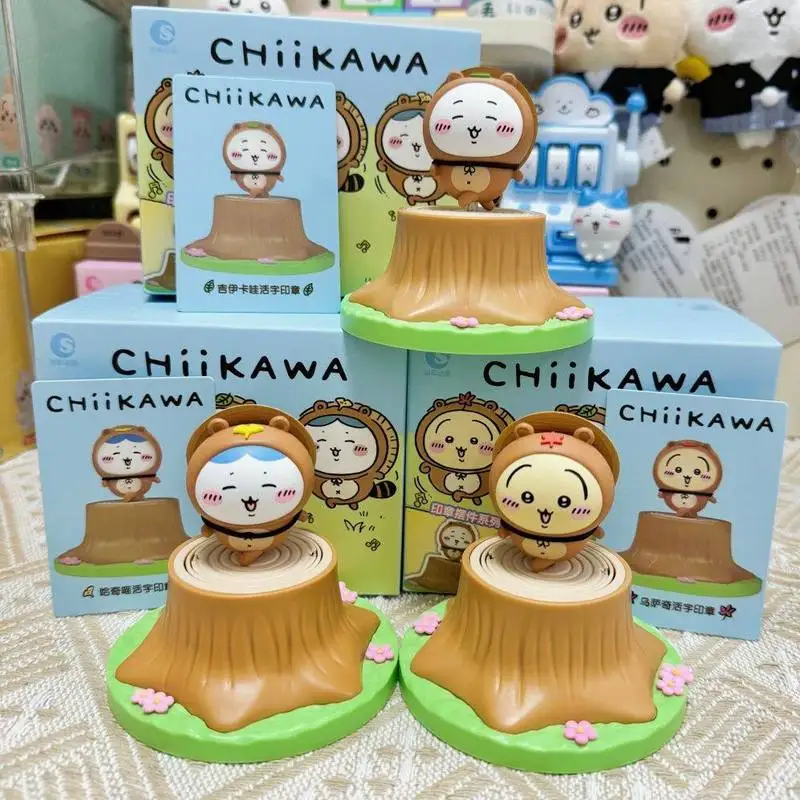 Authentic Chiikawa Blind Box Forest Fashion Show Stamp Series Hachiware Usagi Anime Figures Desktop Ornaments Girls Holiday Gift
Authentic Chiikawa Blind Box Forest Fashion Show Stamp Series Hachiware Usagi Anime Figures Desktop Ornaments Girls Holiday Gift