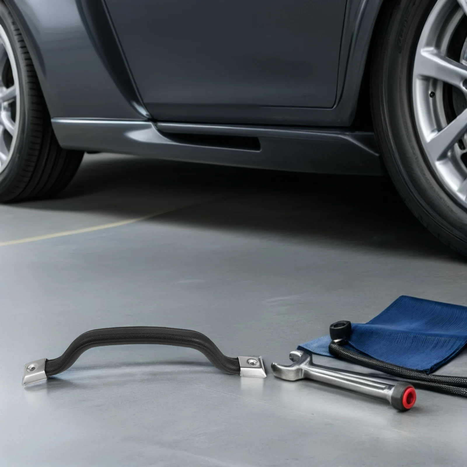 Black Interior Door Pull Handle Car Support Bar Passenger Grip Handle Assist Elderly Replacement Part Compatible 
Black Interior Door Pull Handle Car Support Bar Passenger Grip Handle Assist Elderly Replacement Part Compatible