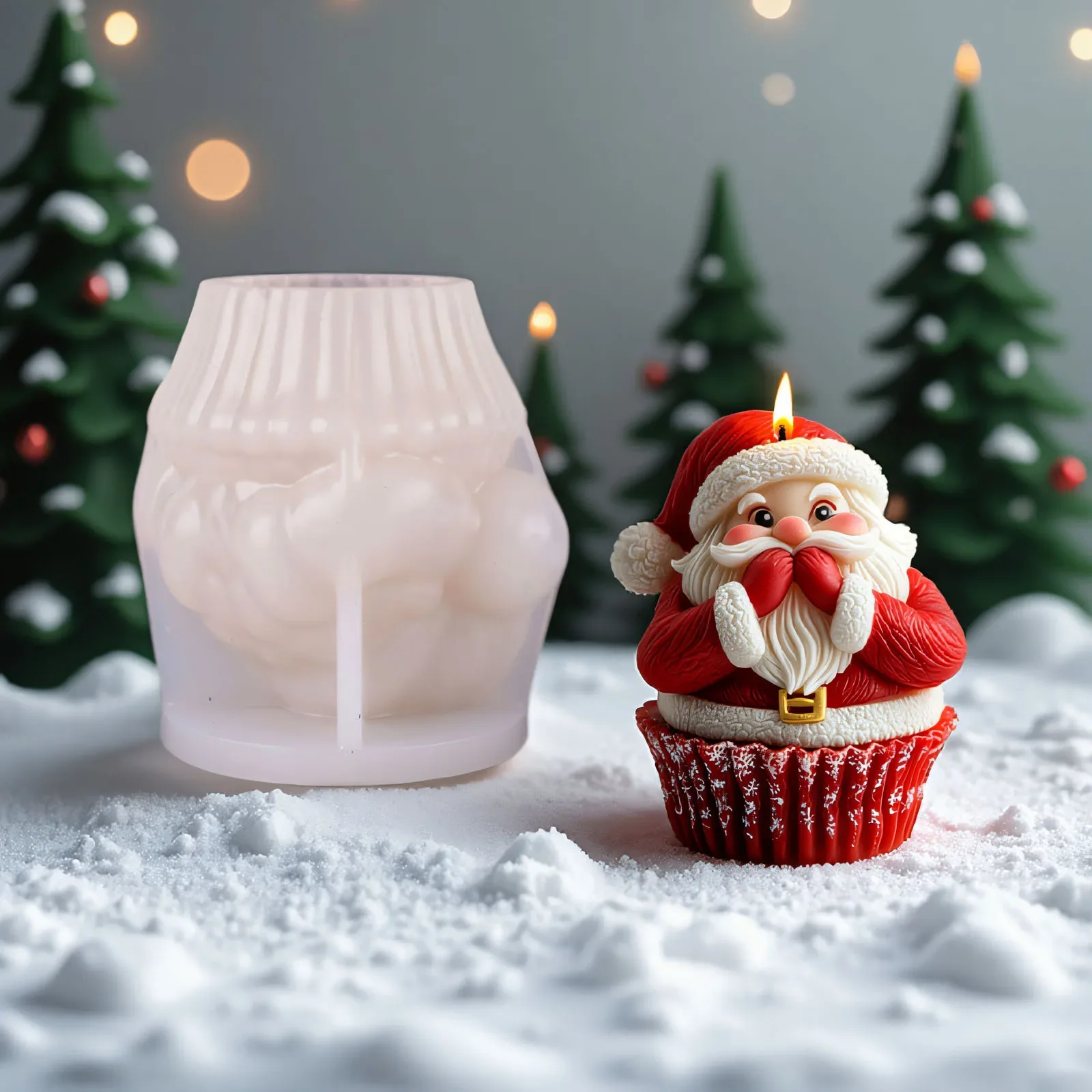 Christmas Series Silicone Molds 3d Santa Claus Elk Holiday Cake Decoration Candle Molds for Candle Making Supplies
Christmas Series Silicone Molds 3d Santa Claus Elk Holiday Cake Decoration Candle Molds for Candle Making Supplies