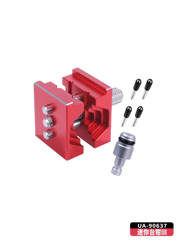 USTAR UA90637 Multi Function Handheld Mini Alloy Vise Ⅲ For Miniature Soldier Models Gundam Fixed Parts Tool
USTAR UA90637 Multi Function Handheld Mini Alloy Vise Ⅲ For Miniature Soldier Models Gundam Fixed Parts Tool