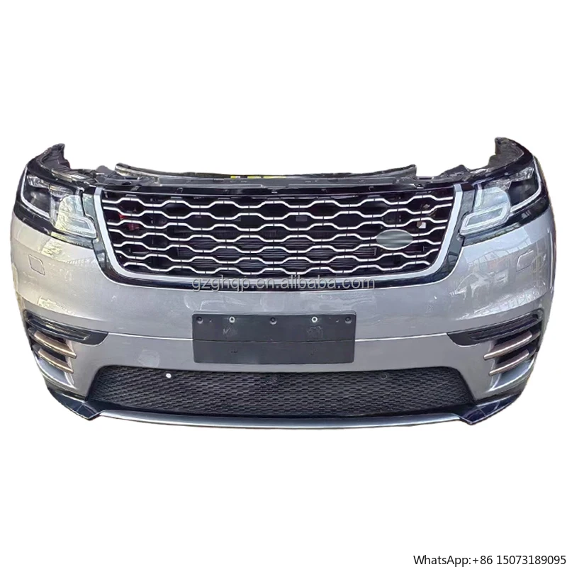 Original Front Bumper Assembly and Grille Body Kit with Fan Cooling System for 2018-2025 Velar Models.
Original Front Bumper Assembly and Grille Body Kit with Fan Cooling System for 2018-2025 Velar Models.