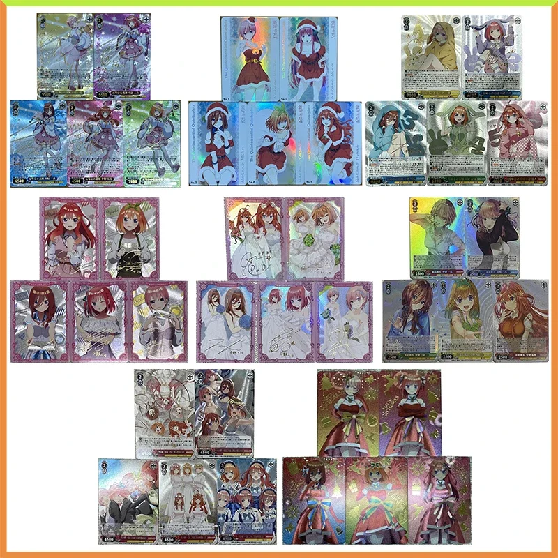 Аниме История Богини DIY ACG Weiss Schwarz Game Преломляющая фольга Накано Мику Игрушки для мальчиков Коллекционные карты Подарок на день рождения
Аниме История Богини DIY ACG Weiss Schwarz Game Преломляющая фольга Накано Мику Игрушки для мальчиков Коллекционные карты Подарок на день рождения