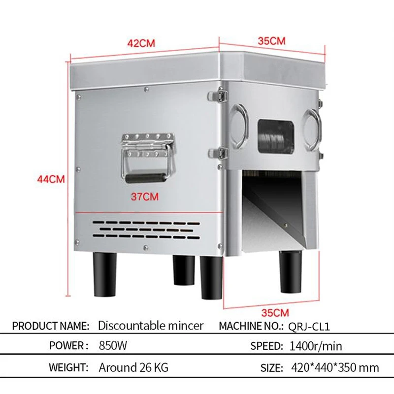 Stainless Steel Slicer for Fresh Beef Pork Mutton Cutting Electric Automatic Meat Slicing Machine with High Efficiency
Stainless Steel Slicer for Fresh Beef Pork Mutton Cutting Electric Automatic Meat Slicing Machine with High Efficiency