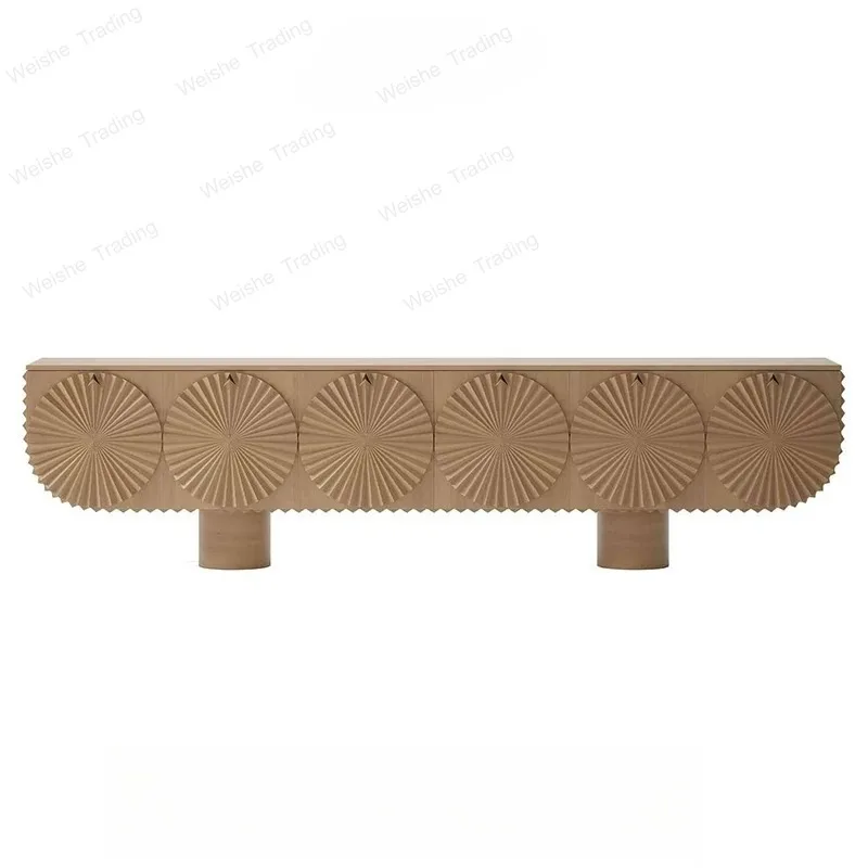 Wabi Sandy Wind Solid Wood Carving Dining Side Entrance Cabinet Locker Villa Storage Cabinet
Wabi Sandy Wind Solid Wood Carving Dining Side Entrance Cabinet Locker Villa Storage Cabinet