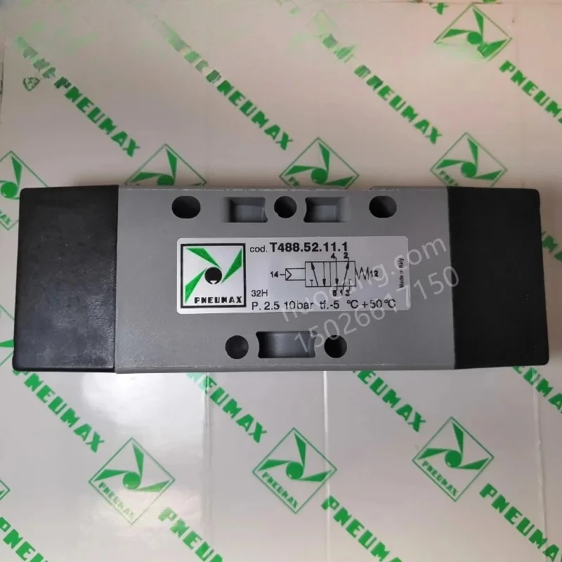 Doors and Windows Household Valve T488.52.11.1 Italy PNEUMAX Pneumatic Valve Woodworking Edge Banding Machine
Doors and Windows Household Valve T488.52.11.1 Italy PNEUMAX Pneumatic Valve Woodworking Edge Banding Machine