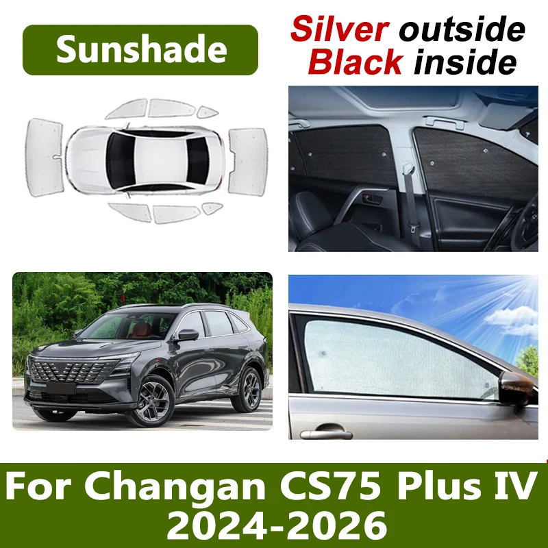 Car Full Sun Visor For Changan CS75 Plus IV Accessories C928 2024 2025 2026 UV Blocking Sunshade Heat insulation Car Accessories
Car Full Sun Visor For Changan CS75 Plus IV Accessories C928 2024 2025 2026 UV Blocking Sunshade Heat insulation Car Accessories