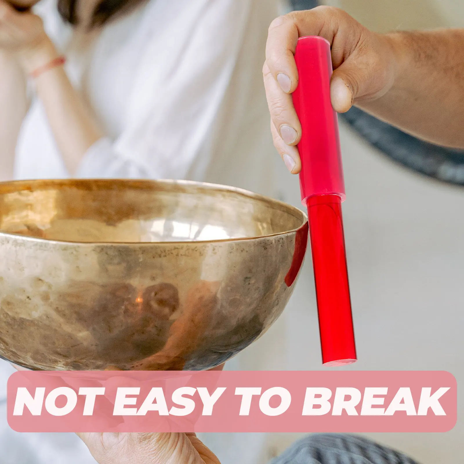 Молоток для поющей чаши из акриловой резины для медитации, премиум-качество, для кристаллических чаш, в подарок
Молоток для поющей чаши из акриловой резины для медитации, премиум-качество, для кристаллических чаш, в подарок