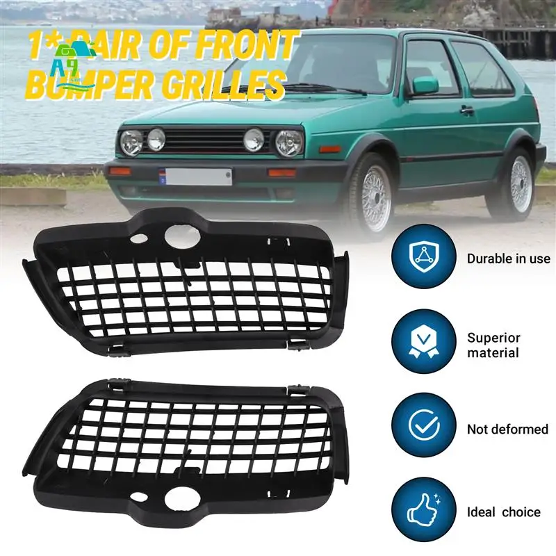 A09E-1 Pair Car Front Bumper Lower Grilles Side For-Vw /Golf Mk3 1993-1998 1H685366601C
A09E-1 Pair Car Front Bumper Lower Grilles Side For-Vw /Golf Mk3 1993-1998 1H685366601C