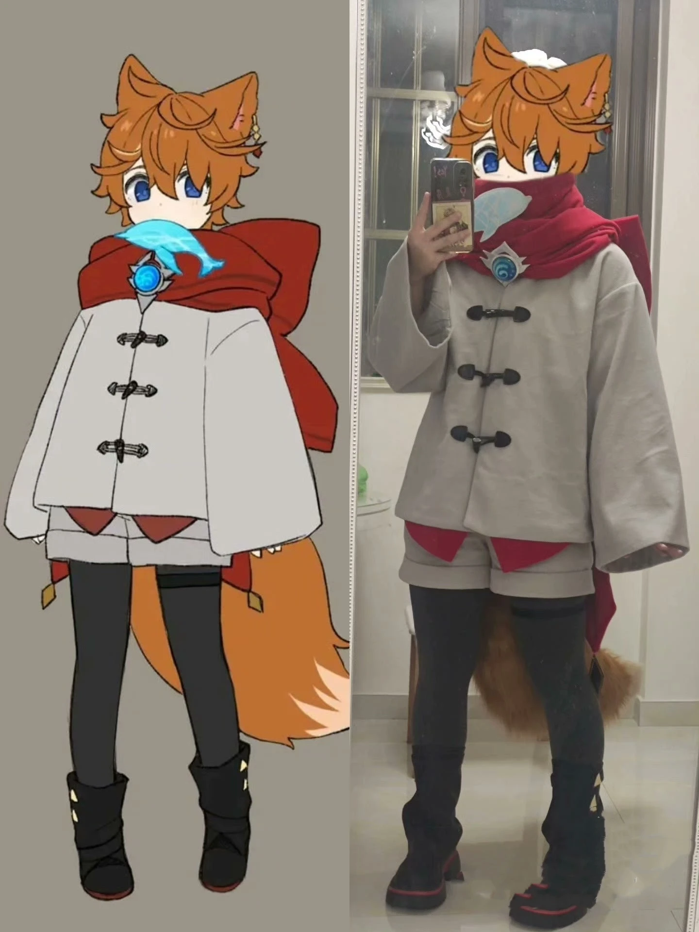 Cos-Mart Game Genshin Impact Tartaglia Cosplay Costume Lovely The Winter Snow Suit Uniform Activity Party Role Play Clothing
Cos-Mart Game Genshin Impact Tartaglia Cosplay Costume Lovely The Winter Snow Suit Uniform Activity Party Role Play Clothing