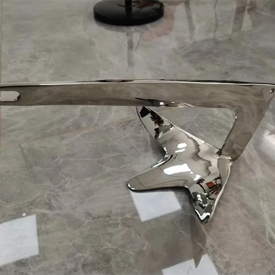 30kg to 80kg Claw Anchor Mirror Finish 316 Stainless Steel Bruce Anchor Starfish-for Yacht Repair Beach Mooring
30kg to 80kg Claw Anchor Mirror Finish 316 Stainless Steel Bruce Anchor Starfish-for Yacht Repair Beach Mooring