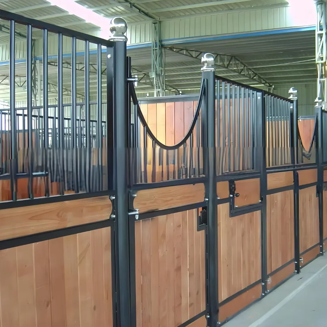 Portable Indoor Horse Enclosure Complete Survival System with Sturdy Bamboo Wood Stalls 3 Year Warranty for Farms Courtyards
Portable Indoor Horse Enclosure Complete Survival System with Sturdy Bamboo Wood Stalls 3 Year Warranty for Farms Courtyards