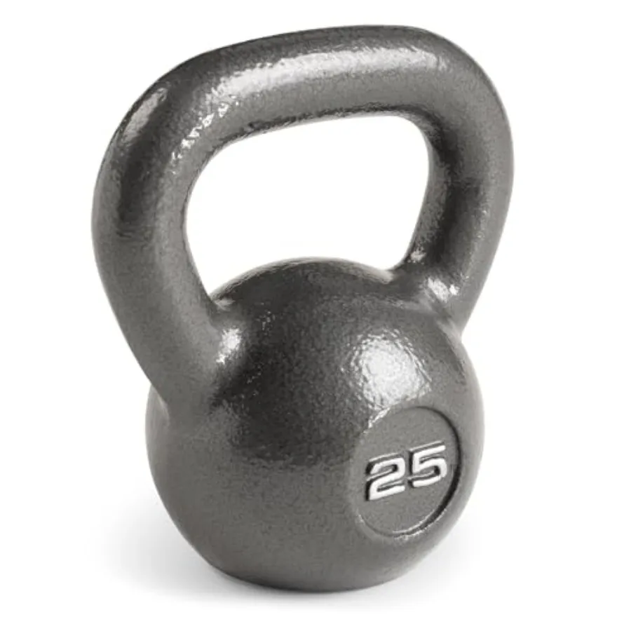 Hammertone Kettle Bells - 10 to 55 lbs. HKB Workout Weights for home gym cast iron black durable textured finish
Hammertone Kettle Bells - 10 to 55 lbs. HKB Workout Weights for home gym cast iron black durable textured finish