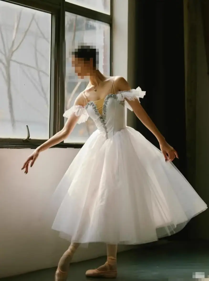 Балетная юбка-пачка для выступлений, белая, для взрослых, для соревнований, для профессиональных танцев, балетное платье, длинное платье феи, балетный костюм для девочек и детей
Балетная юбка-пачка для выступлений, белая, для взрослых, для соревнований, для профессиональных танцев, балетное платье, длинное платье феи, балетный костюм для девочек и детей