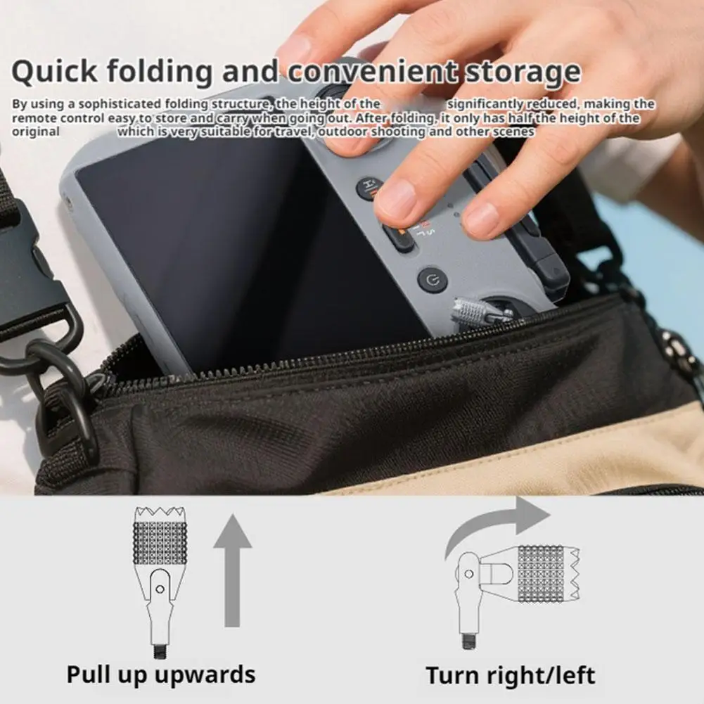 For DJI RC PRO FPV N1N2N3 With Screen Remote Control Telescopic Joystick SE Series Folding Joystick Accessories
For DJI RC PRO FPV N1N2N3 With Screen Remote Control Telescopic Joystick SE Series Folding Joystick Accessories