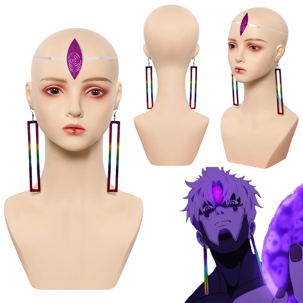 Jiji Earrings Anime Dan Dadan Cosplay Costume Props Purple Eye Headgear Outfits Accessories Men Adult Male Halloween Party Suits
Jiji Earrings Anime Dan Dadan Cosplay Costume Props Purple Eye Headgear Outfits Accessories Men Adult Male Halloween Party Suits