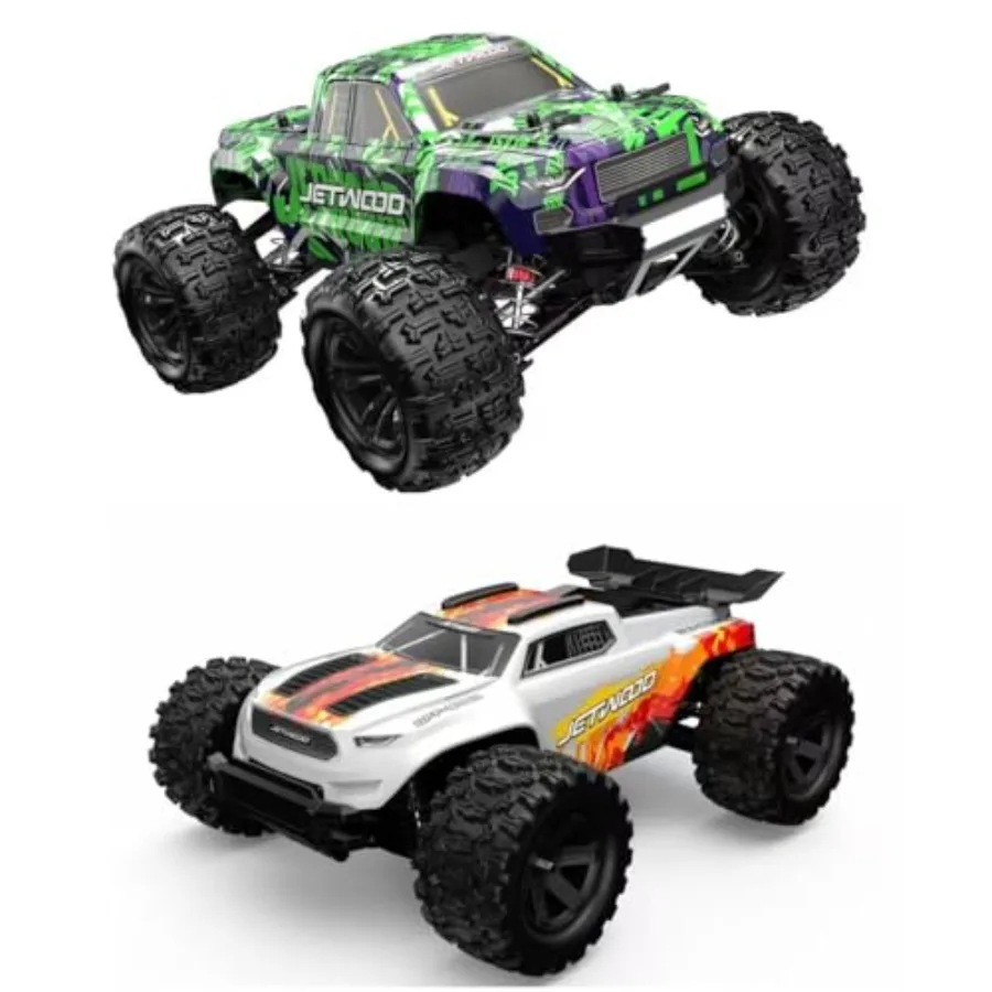Offroad RC car for adults, ABS plastic, black, 38 kph max speed with 2 batteries and all-terrain capability
Offroad RC car for adults, ABS plastic, black, 38 kph max speed with 2 batteries and all-terrain capability