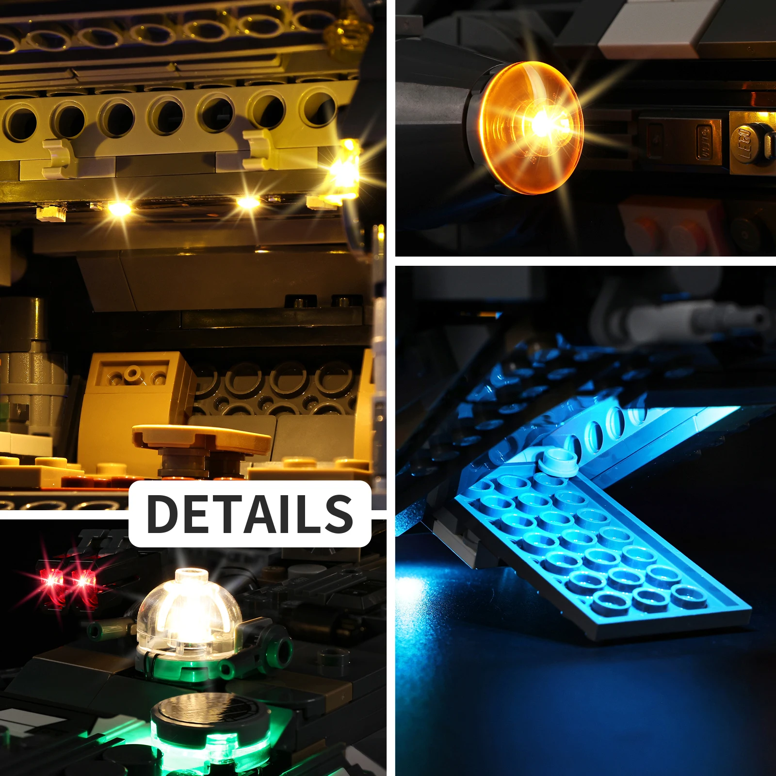 Led Light Kit for LEGO The Onyx Cinder 75374
Led Light Kit for LEGO The Onyx Cinder 75374