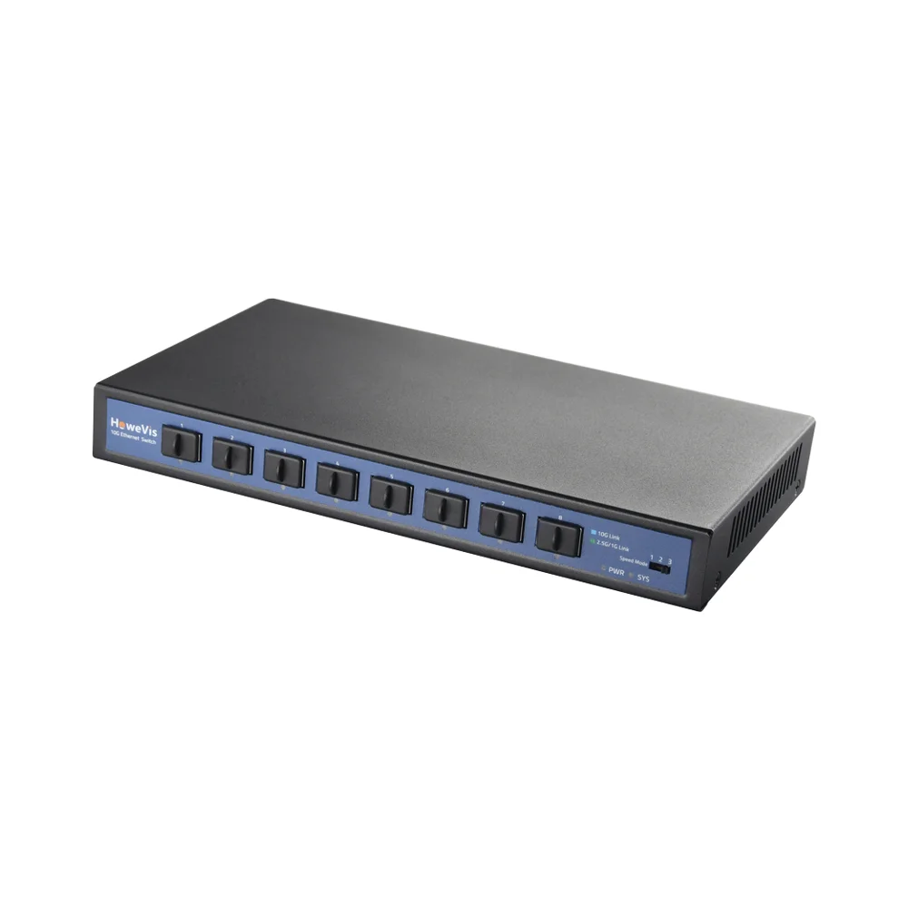 New Arrival 10G 8-Port Gigabit Optical Fiber Layer 3 SFP Managed Ethernet Switch High-Speed Network Equipment With SNMP QoS VLAN
New Arrival 10G 8-Port Gigabit Optical Fiber Layer 3 SFP Managed Ethernet Switch High-Speed Network Equipment With SNMP QoS VLAN