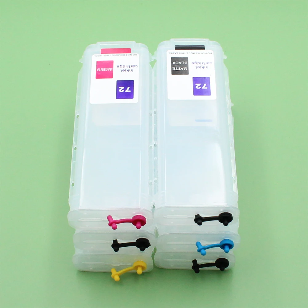 Картридж с чернилами для HP 72 Designjet T620 T2300 T770 T790 T795 T1200 C9403A, 6 цветов, 280 мл, без чипа
Картридж с чернилами для HP 72 Designjet T620 T2300 T770 T790 T795 T1200 C9403A, 6 цветов, 280 мл, без чипа