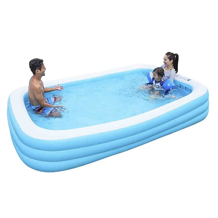 Giant Rectangular Outdoor Family Inflatable Swimming Pool for Sale
Giant Rectangular Outdoor Family Inflatable Swimming Pool for Sale