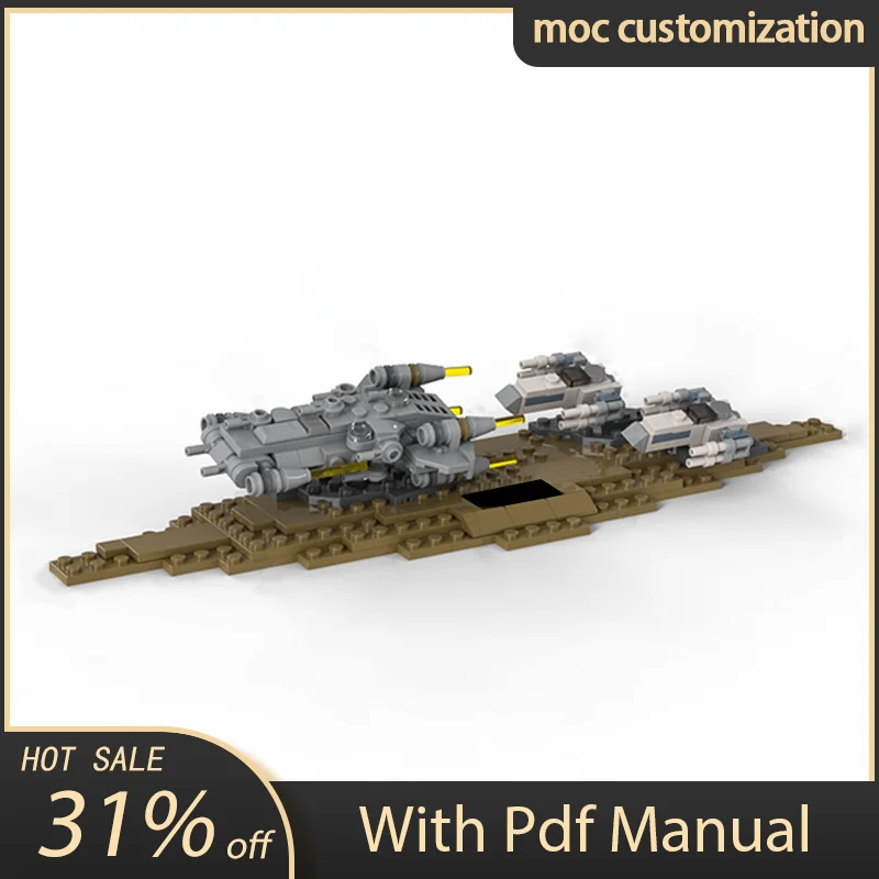 263pcs Moc Star Battle Skeleton Crew Ultramicro Diorama : Chasing Model Building Blocks Diy Creative Assembly Bricks Toy Gift
263pcs Moc Star Battle Skeleton Crew Ultramicro Diorama : Chasing Model Building Blocks Diy Creative Assembly Bricks Toy Gift