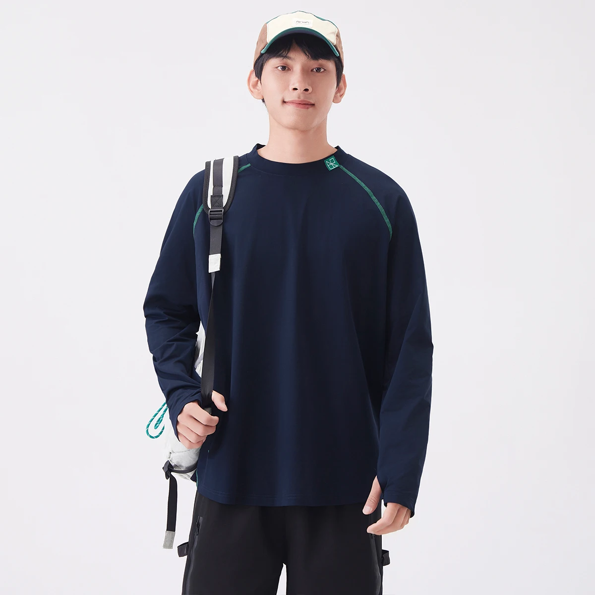 Мужская уличная устойчивая к ультрафиолетовому излучению RIDE Fitness Quick Dry Track Techwear Свободная повседневная футболка с длинными рукавами Cityboy Футболка больших размеров
Мужская уличная устойчивая к ультрафиолетовому излучению RIDE Fitness Quick Dry Track Techwear Свободная повседневная футболка с длинными рукавами Cityboy Футболка больших размеров