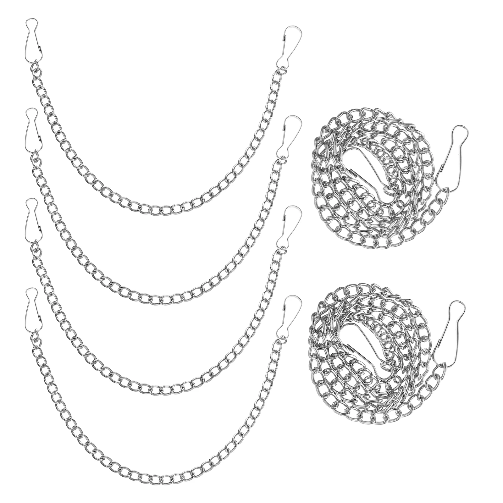 6pcs Tag Chain Silver Iron 25cm 50cm Hanging Chains Hooks Picture Hangers Plant Chain Metal Billboard Hangers Ornament
6pcs Tag Chain Silver Iron 25cm 50cm Hanging Chains Hooks Picture Hangers Plant Chain Metal Billboard Hangers Ornament